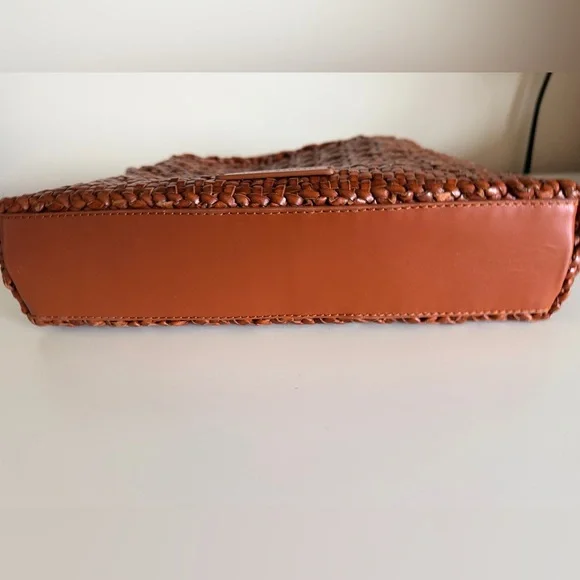 Loeffler Randall Mallory Woven Leather Crossbody Bag - Picture 6 of 8